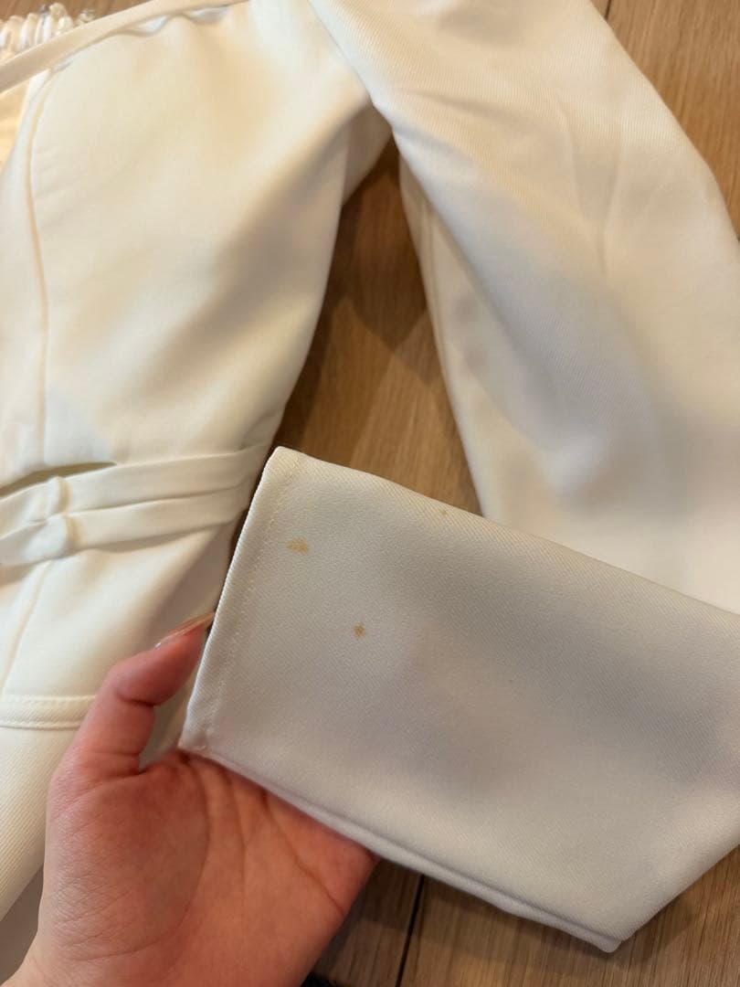 sugar glossy ドレス　ホワイト　S