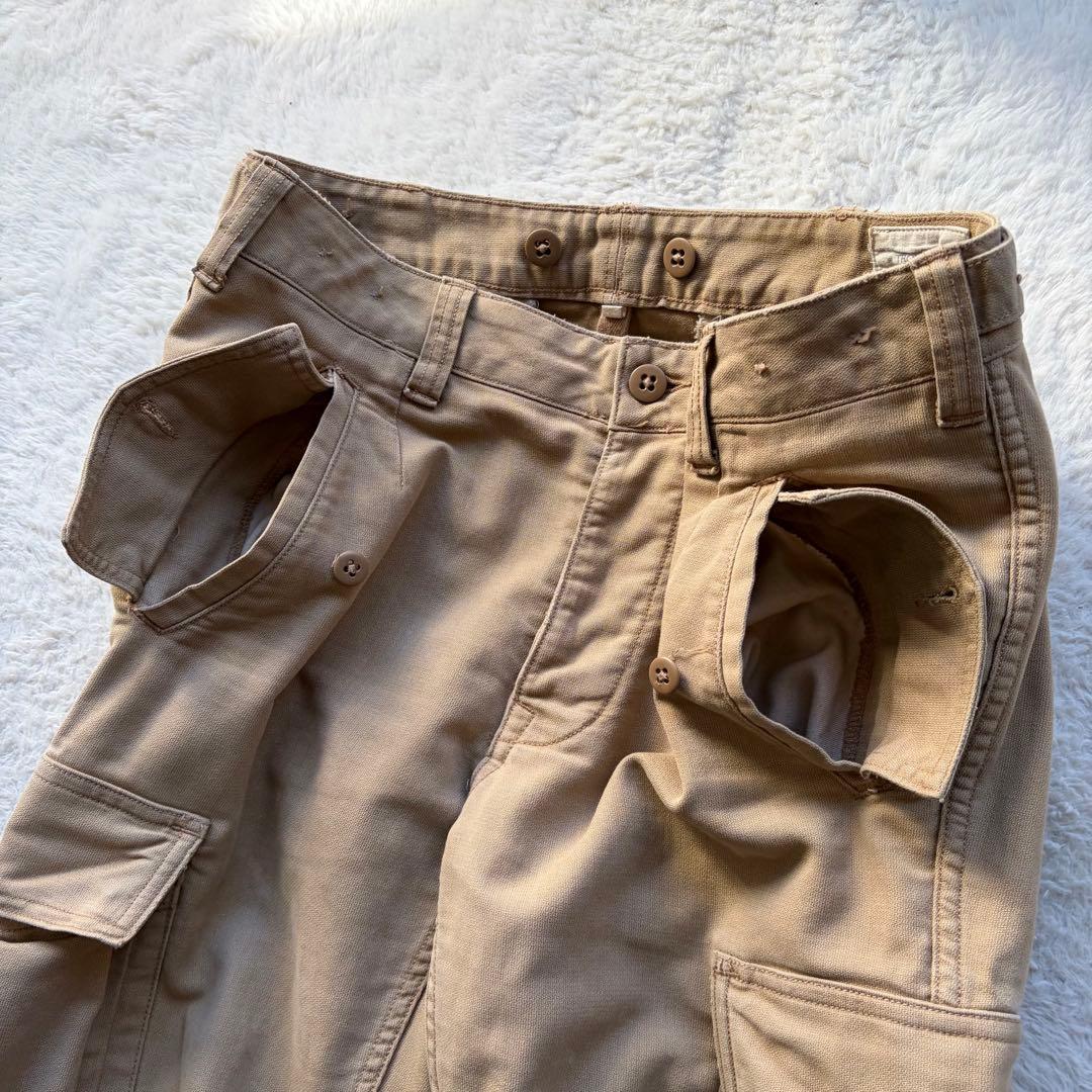 【美品】ポロラルフローレン カーゴパンツ SURPLUS パッチ ベージュ 現行
