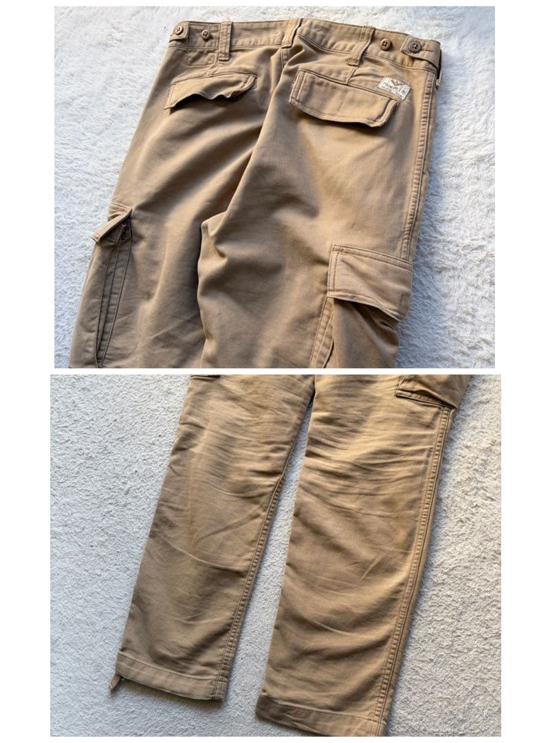 【美品】ポロラルフローレン カーゴパンツ SURPLUS パッチ ベージュ 現行
