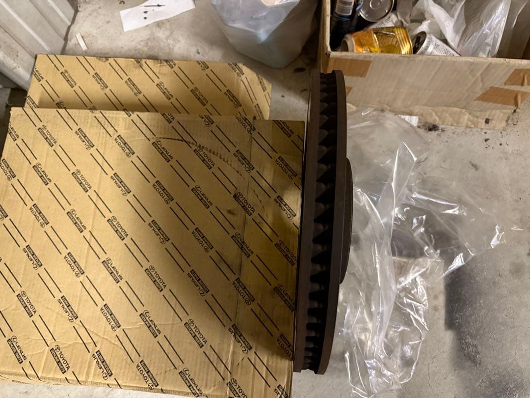 (送料込み)レクサスLS500 Fスポーツ フロント左右ブレーキローター