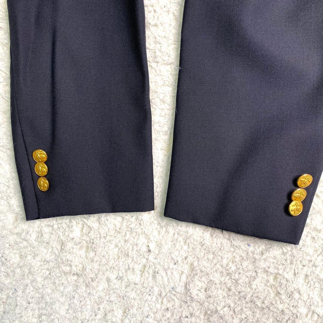 良品✨ブルックスブラザーズ テーラード 紺ブレ 金ボタン M 日本製 ウール