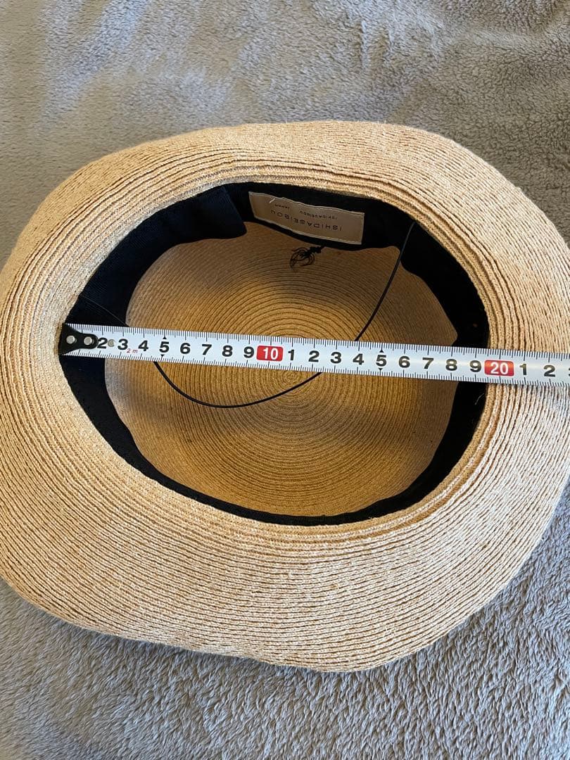 ジェームスロック　麦わら帽子 バック付き