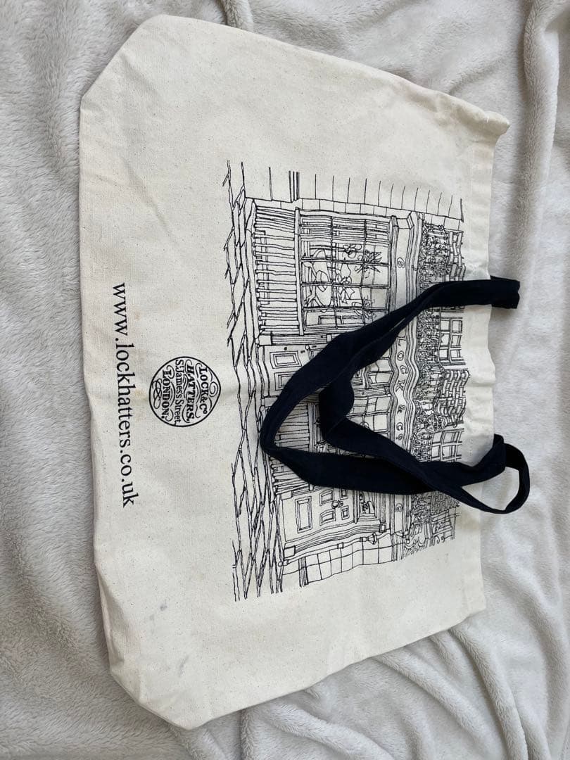 ジェームスロック　麦わら帽子 バック付き