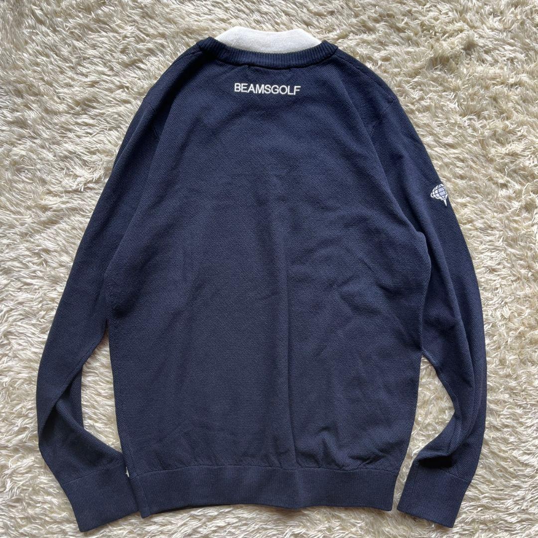 新品未使用　BEAMS GOLF 2024年モデル 重ね着風 ハイネックニット