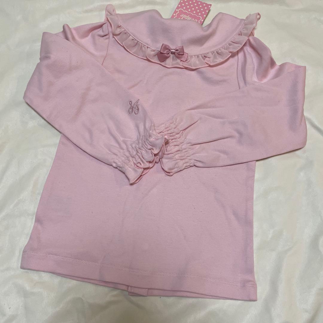 シャーリーテンプル　ピンク 長袖シャツ　110 新品タグ付き