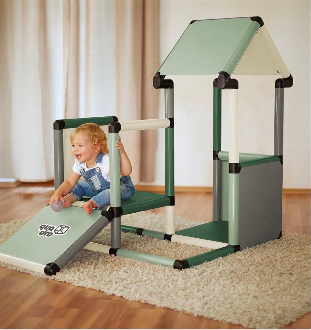 ボーネルンド　クアドロ　ベビージム　グリーン