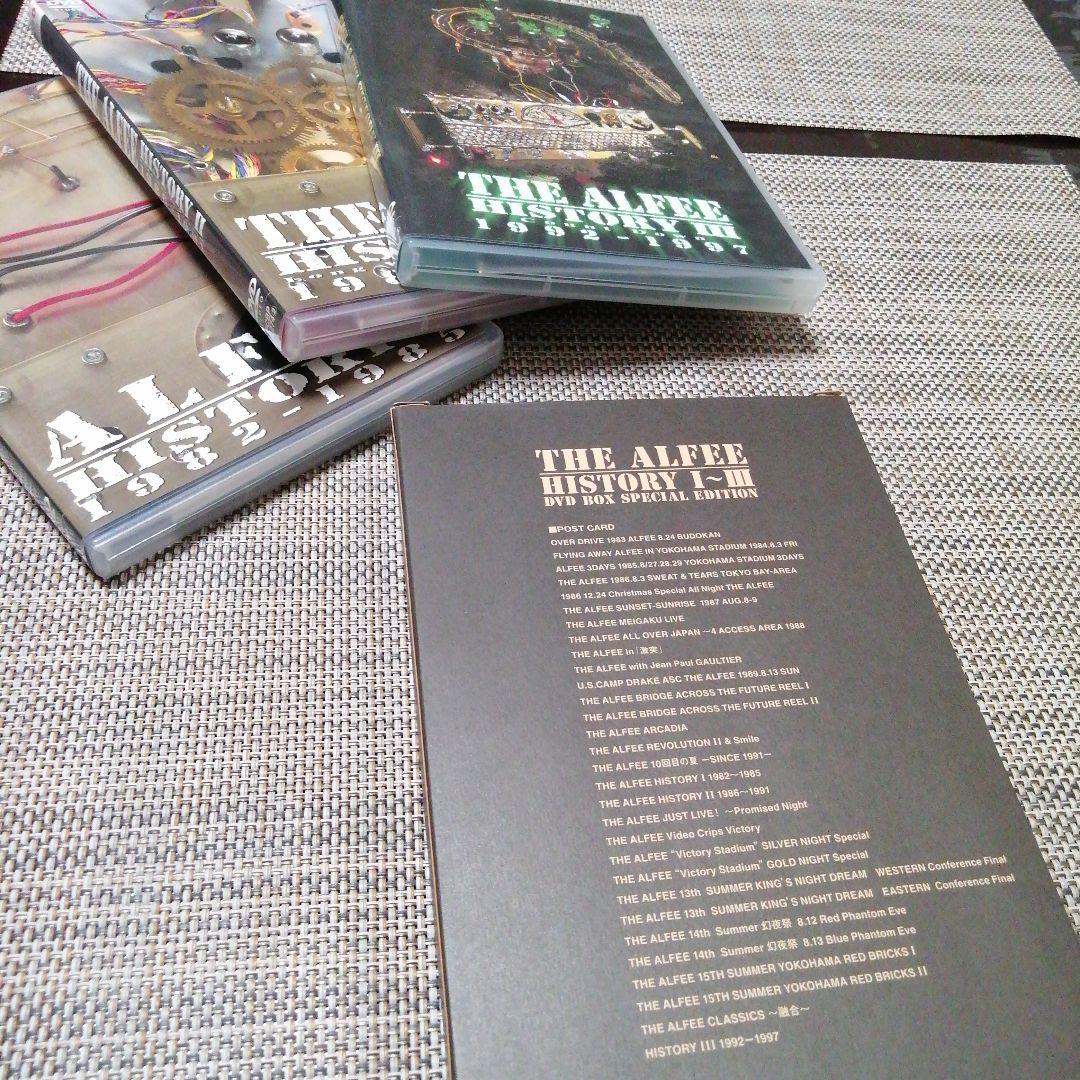 ミュージック THE ALFEE HISTORY DVD-BOX SPECIALEDITION