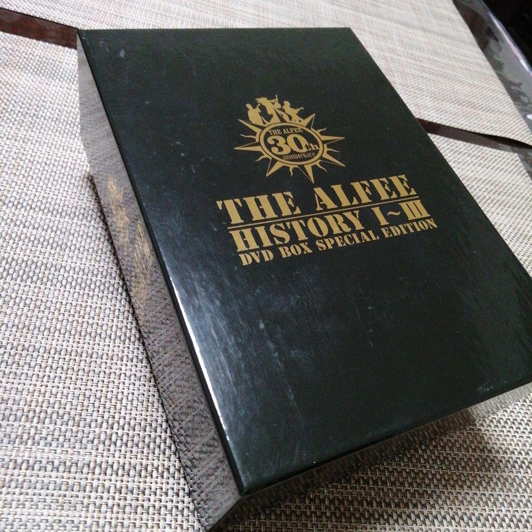 ミュージック THE ALFEE HISTORY DVD-BOX SPECIALEDITION
