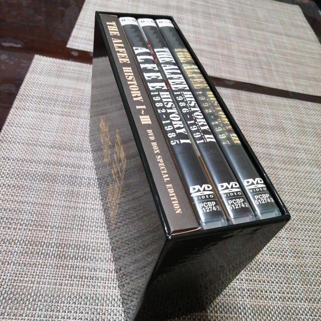 ミュージック THE ALFEE HISTORY DVD-BOX SPECIALEDITION