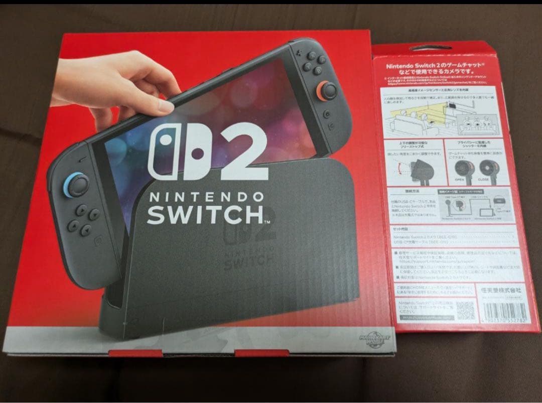 Nintendo switch2 本体　マリオカートワールド　　＋　カメラセット