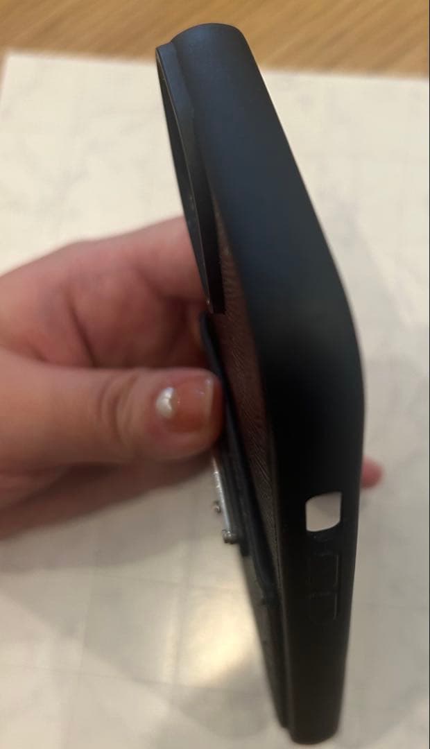 PRADA ブラック iPhone14用ケース