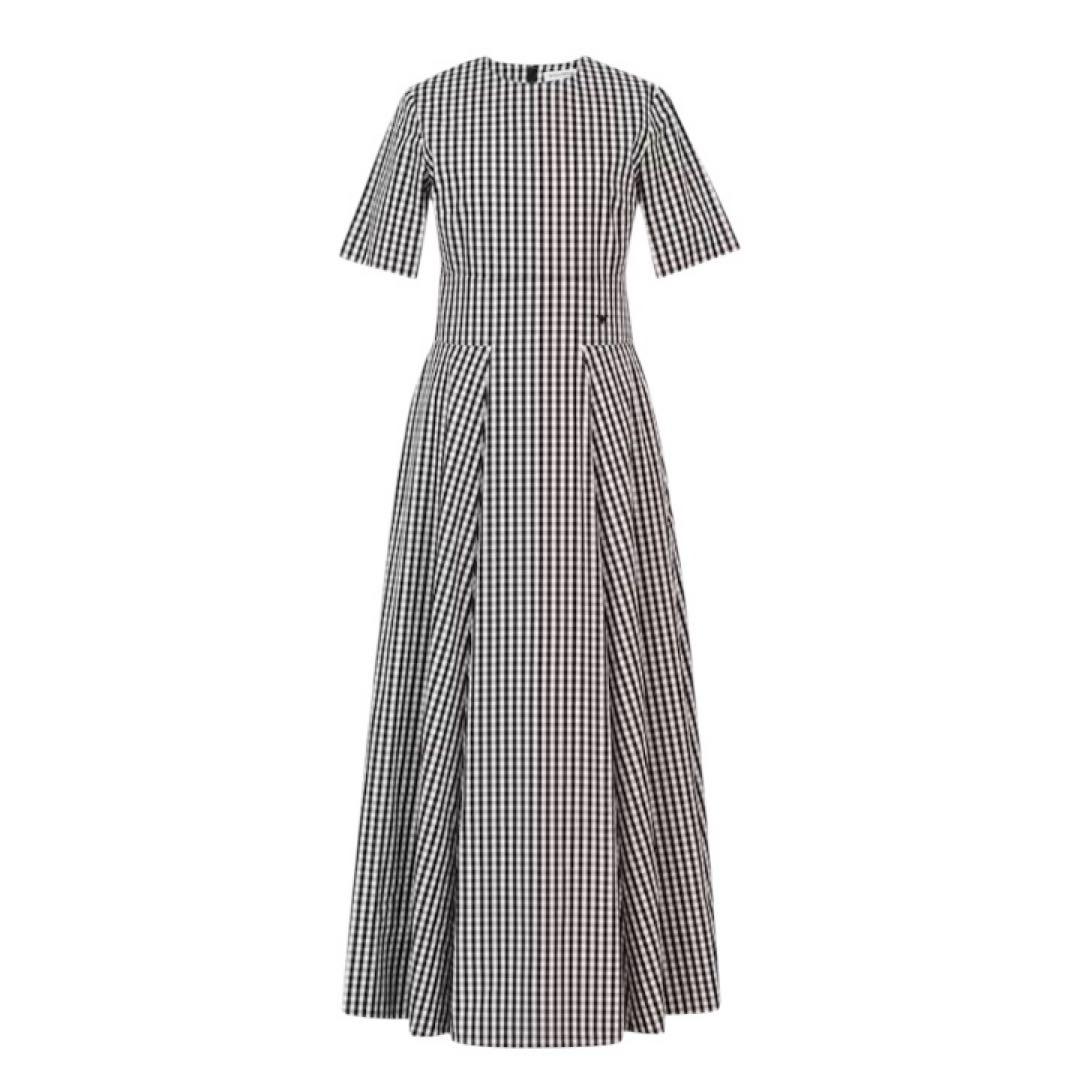 ★美品 MADISON BLUE チェックワンピース・クリーニング済