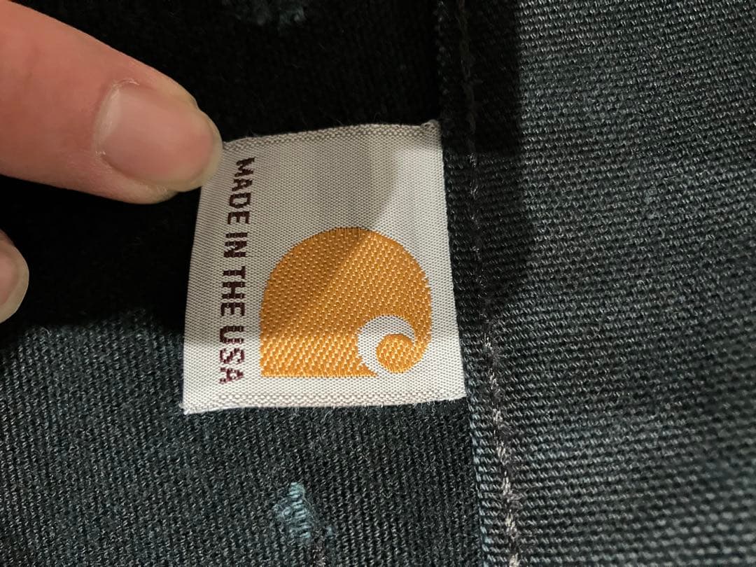 Carhartt ダブルニー　ブラック　MADE IN USA