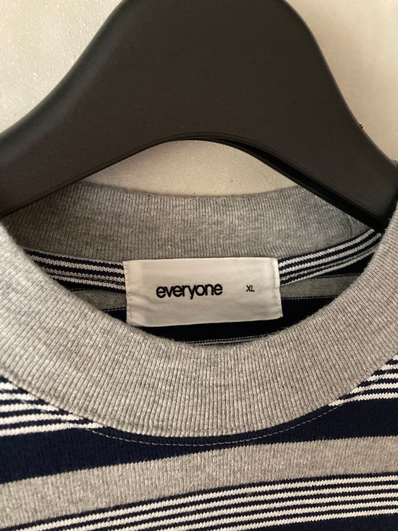 トップス everyone border long sleeve tee shirt XL