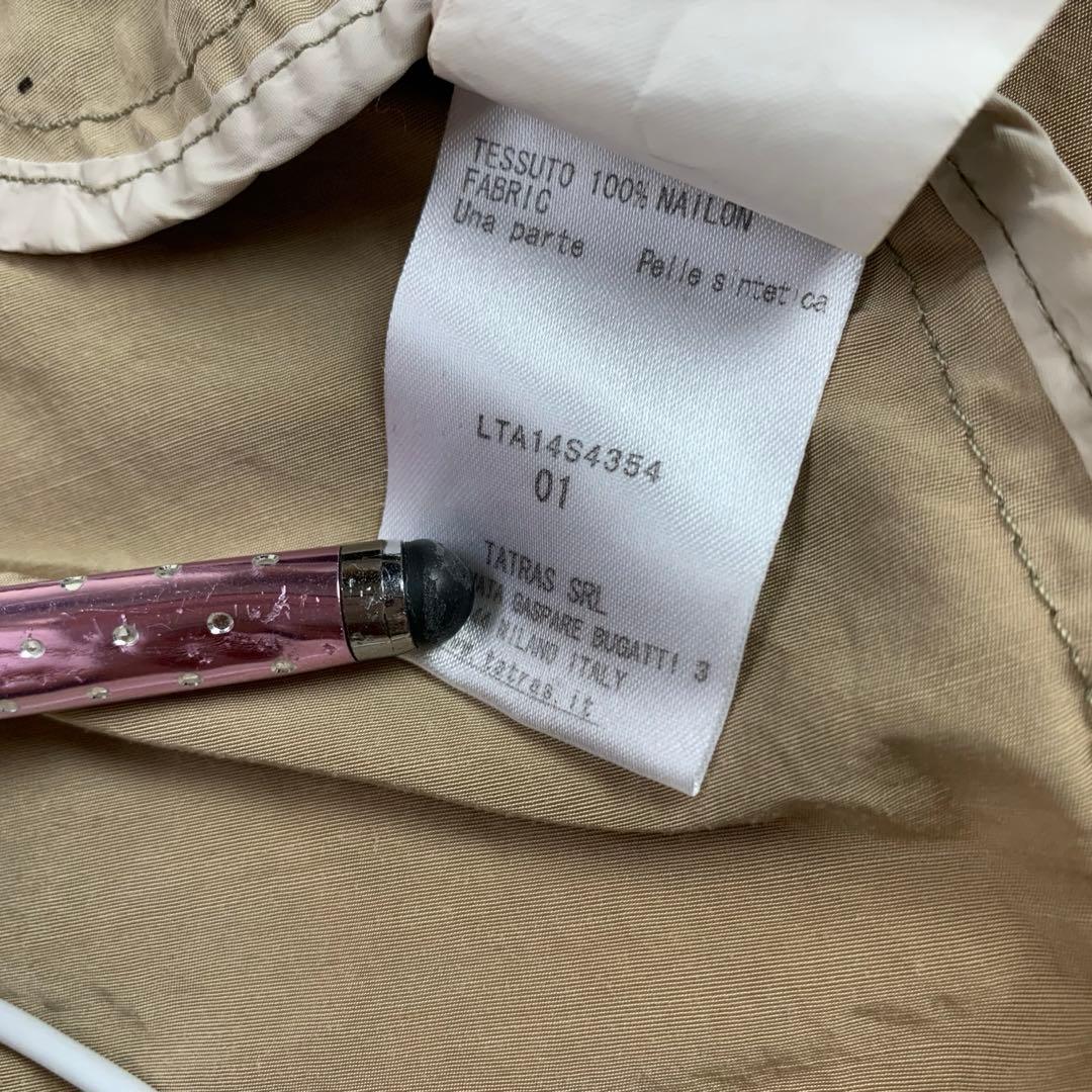 【定価】89600円⭐️タトラストレンチコートライナー付きシワ加工Sサイズ