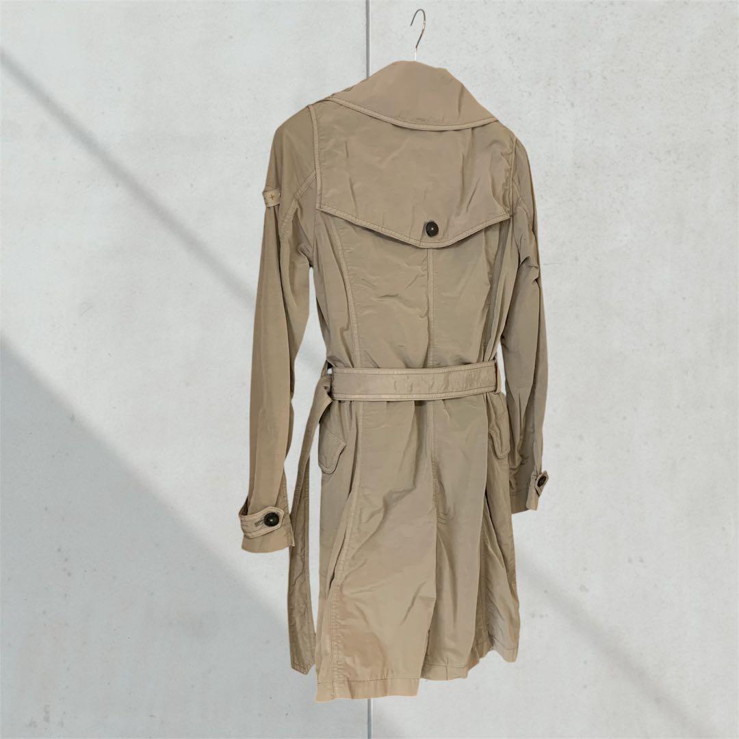 【定価】89600円⭐️タトラストレンチコートライナー付きシワ加工Sサイズ