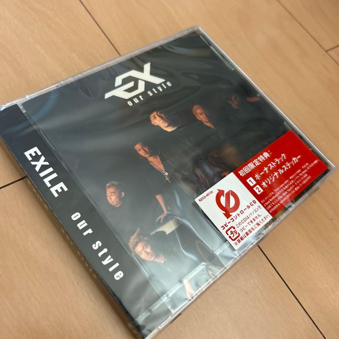 【即購入ok!!】EXILE 『our style』初回限定盤 新品未開封