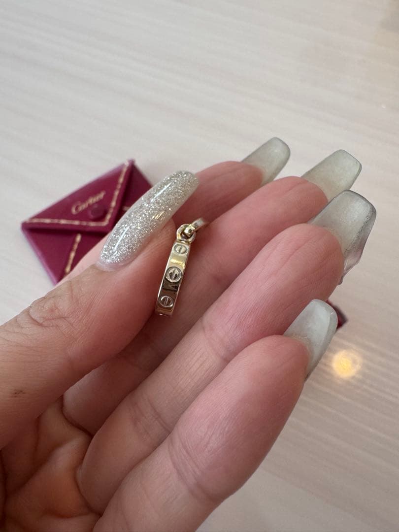 Cartierカルティエ ベビーラブ ペンダントトップ チャーム k18YG