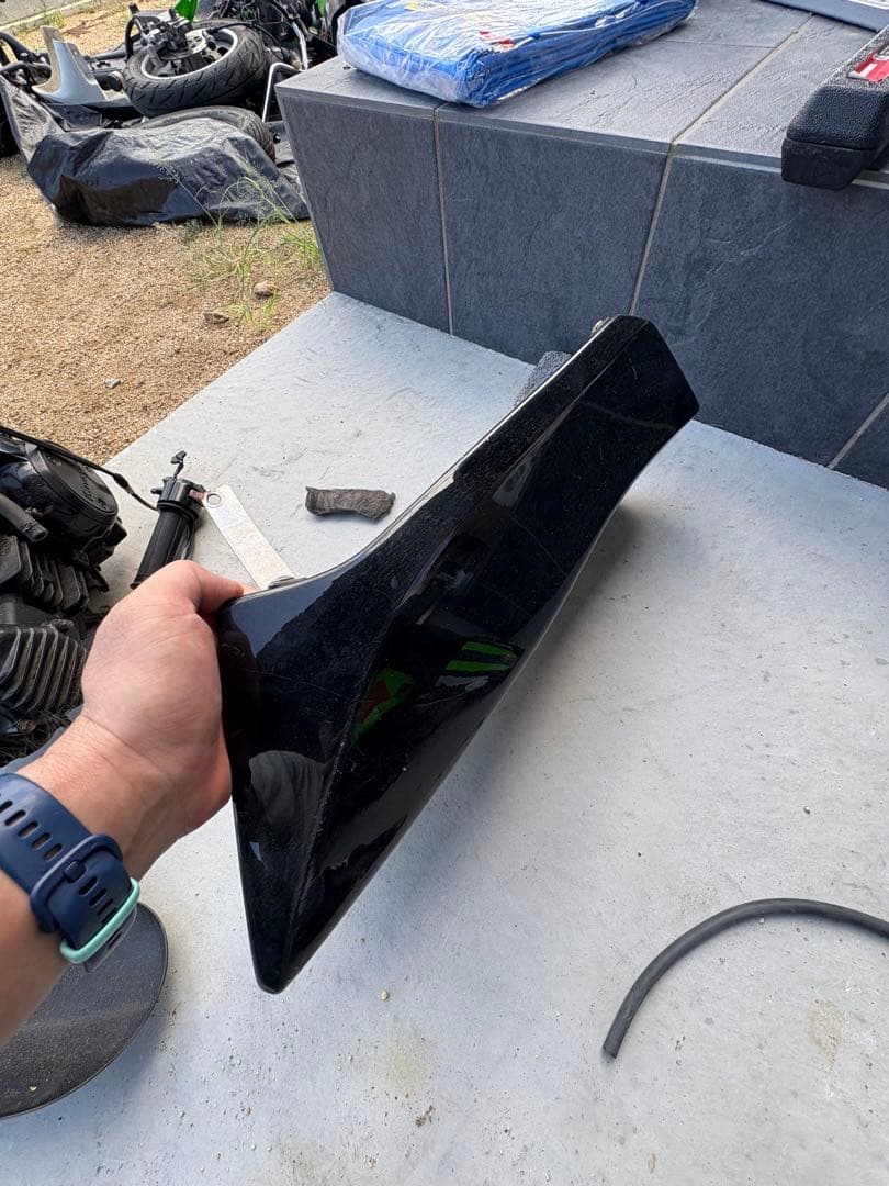 最終値下KSR110カウルセット ノジマNOJIMA 4点セット Fフェンダー無