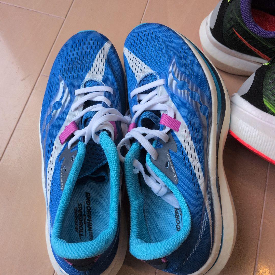 サッカニー　エンドルフィンプロ2 スピード2 2足セット 25 新品