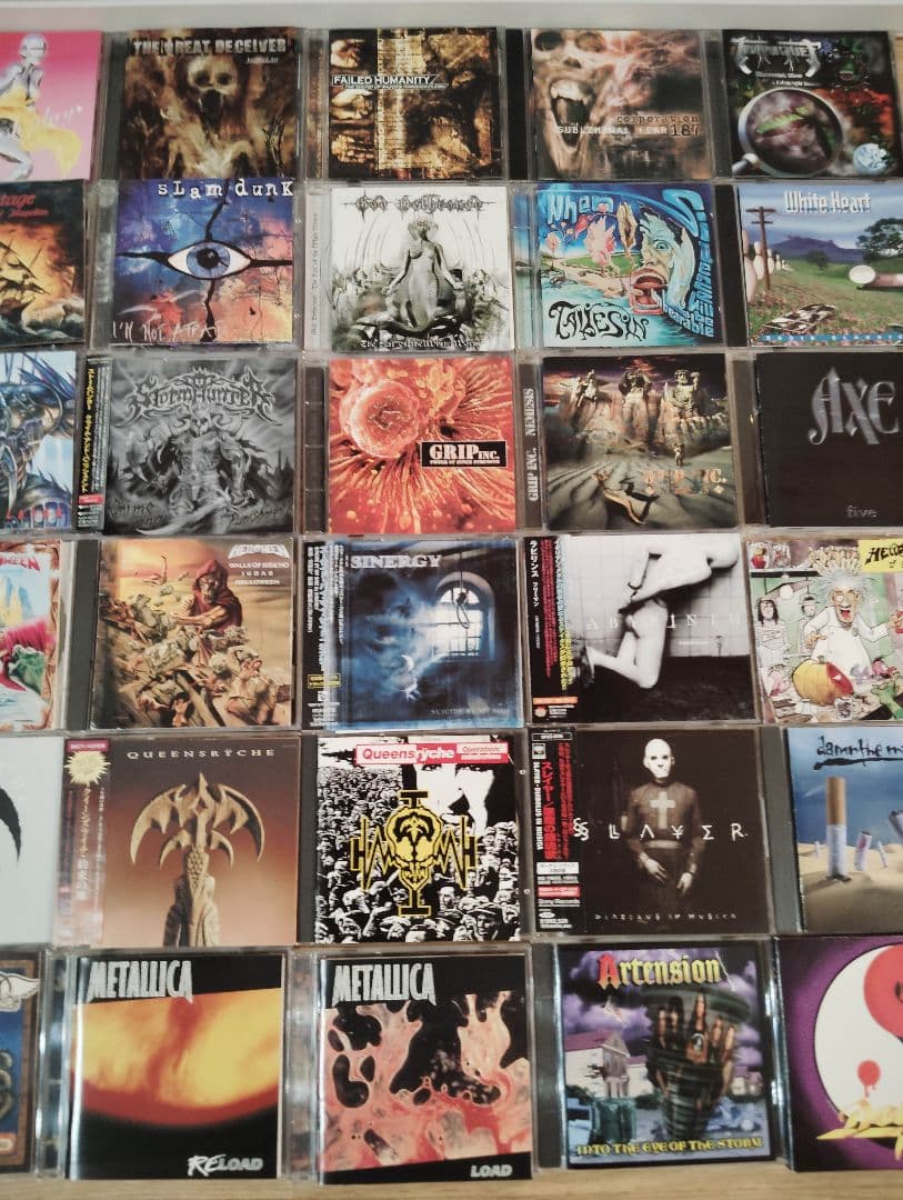 CD　42枚　まとめ売り　ヘヴィーメタル　ハードロック　LLICA