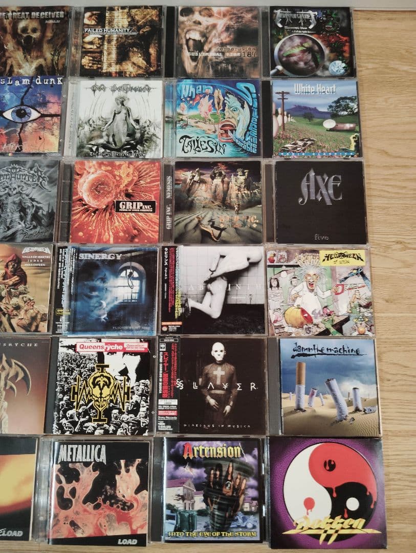 CD　42枚　まとめ売り　ヘヴィーメタル　ハードロック　LLICA