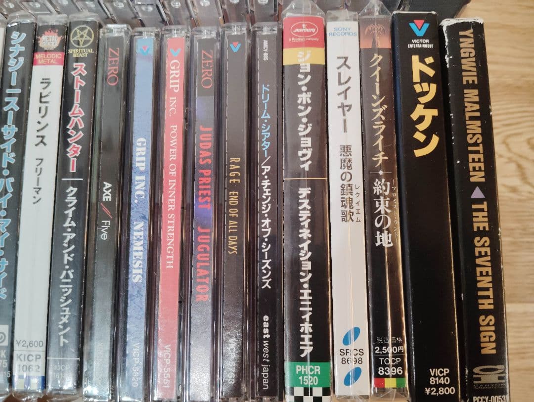 CD　42枚　まとめ売り　ヘヴィーメタル　ハードロック　LLICA