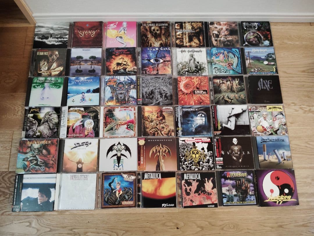 CD　42枚　まとめ売り　ヘヴィーメタル　ハードロック　LLICA
