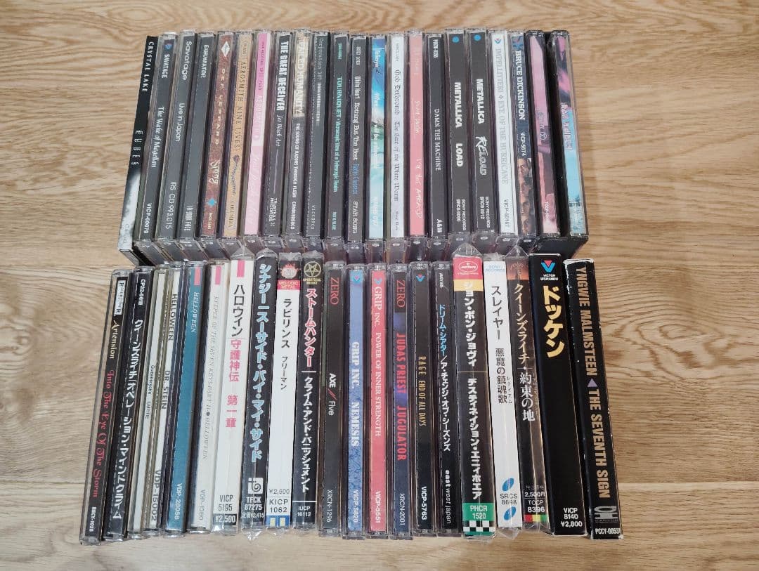 CD　42枚　まとめ売り　ヘヴィーメタル　ハードロック　LLICA