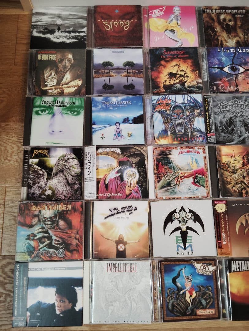 CD　42枚　まとめ売り　ヘヴィーメタル　ハードロック　LLICA