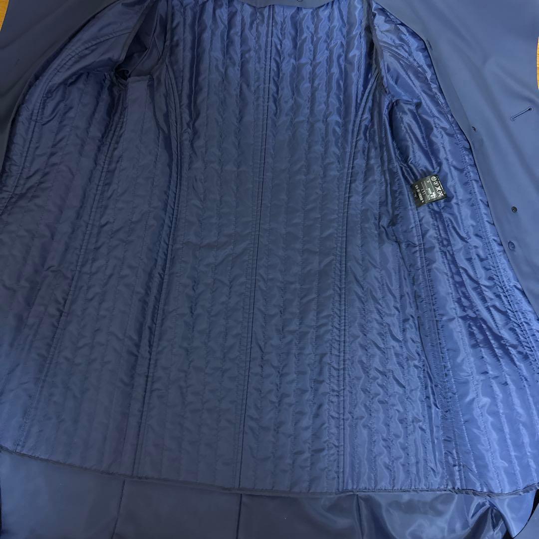 【新品未使用】コート紺ネイビー　東京ソワールLサイズ　暖かいインナー付　半額以下