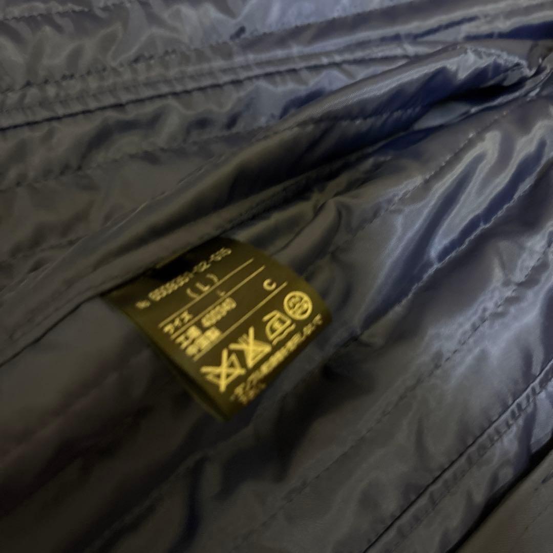 【新品未使用】コート紺ネイビー　東京ソワールLサイズ　暖かいインナー付　半額以下