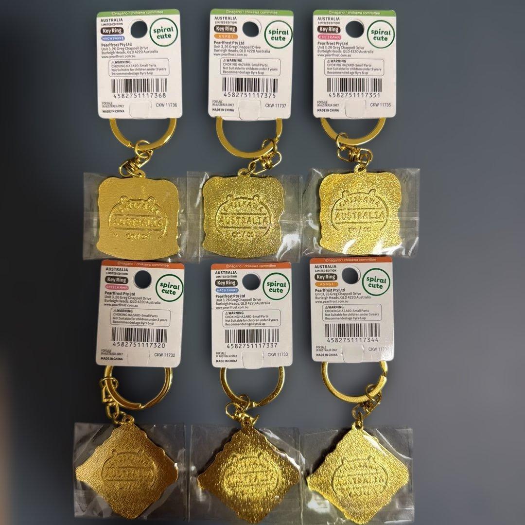 壱*♪様 ちいかわ　オーストラリア限定　キーホルダーセット　6種類