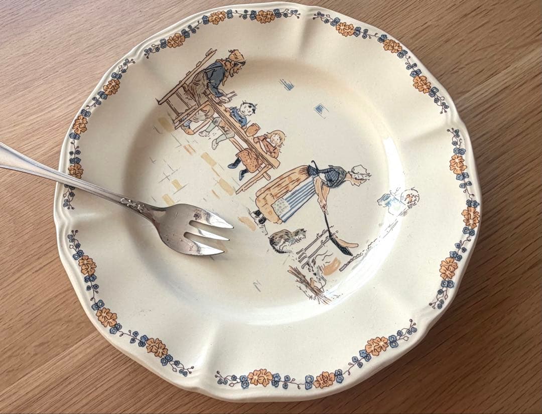 おまとめページ サルグミンヌ 花リムプレート ２枚 アンファンリシャール