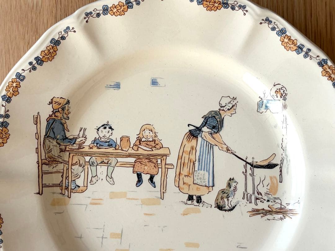 おまとめページ サルグミンヌ 花リムプレート ２枚 アンファンリシャール