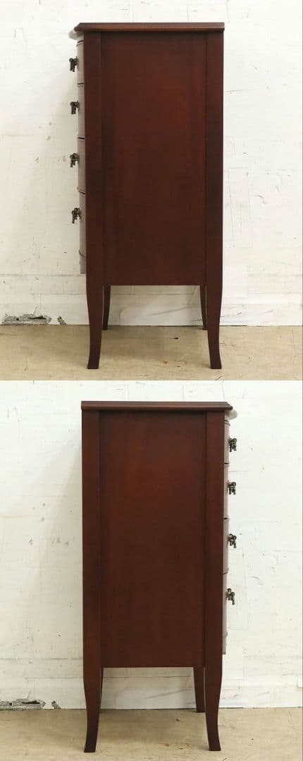 東海家具【ベネチア】象嵌細工 サイドチェスト・キャビネット・コンソール