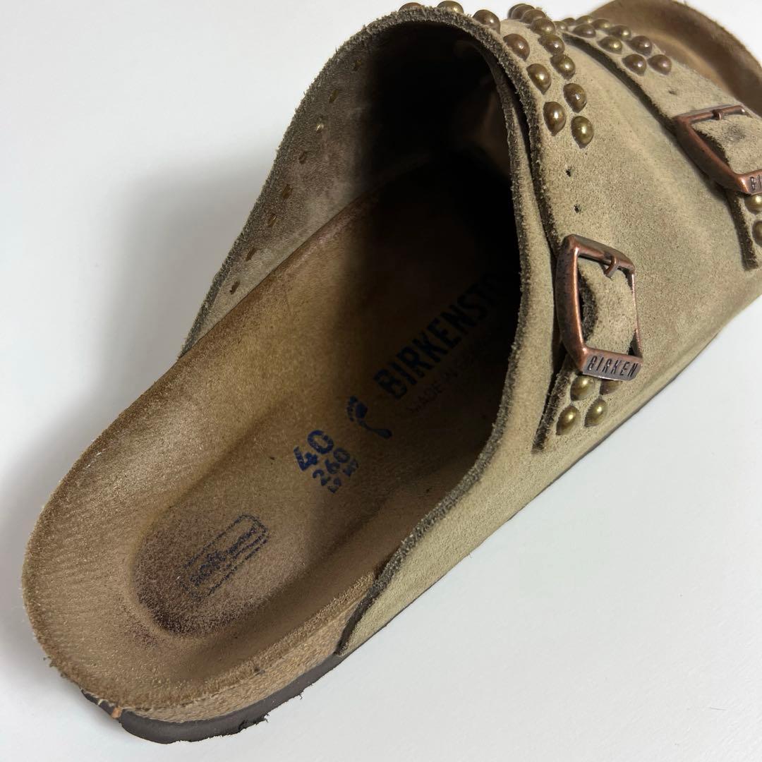 Charcoal 別注 BIRKENSTOCK HTC スタッズカスタム 40