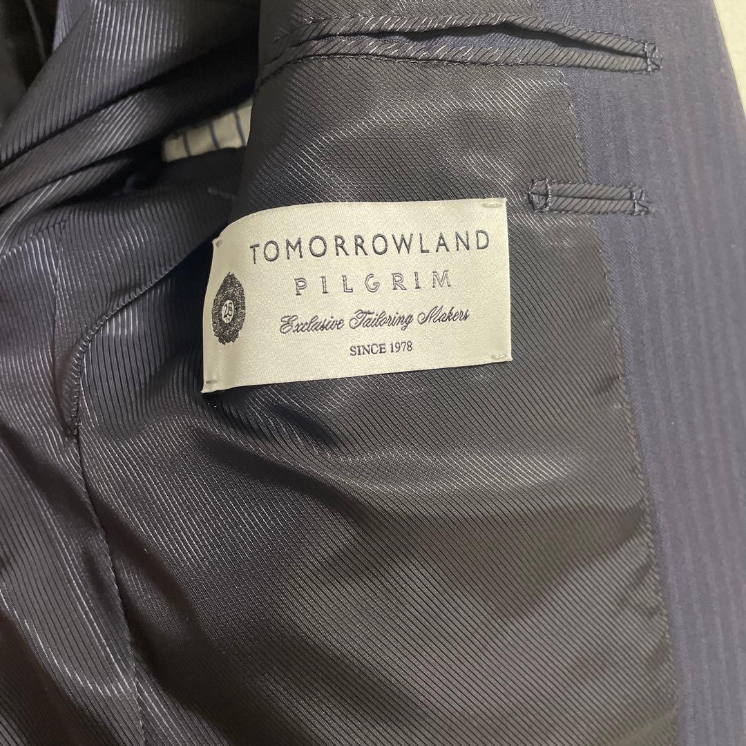 トゥモローランド　ネイビー ストライプ スーツ セット