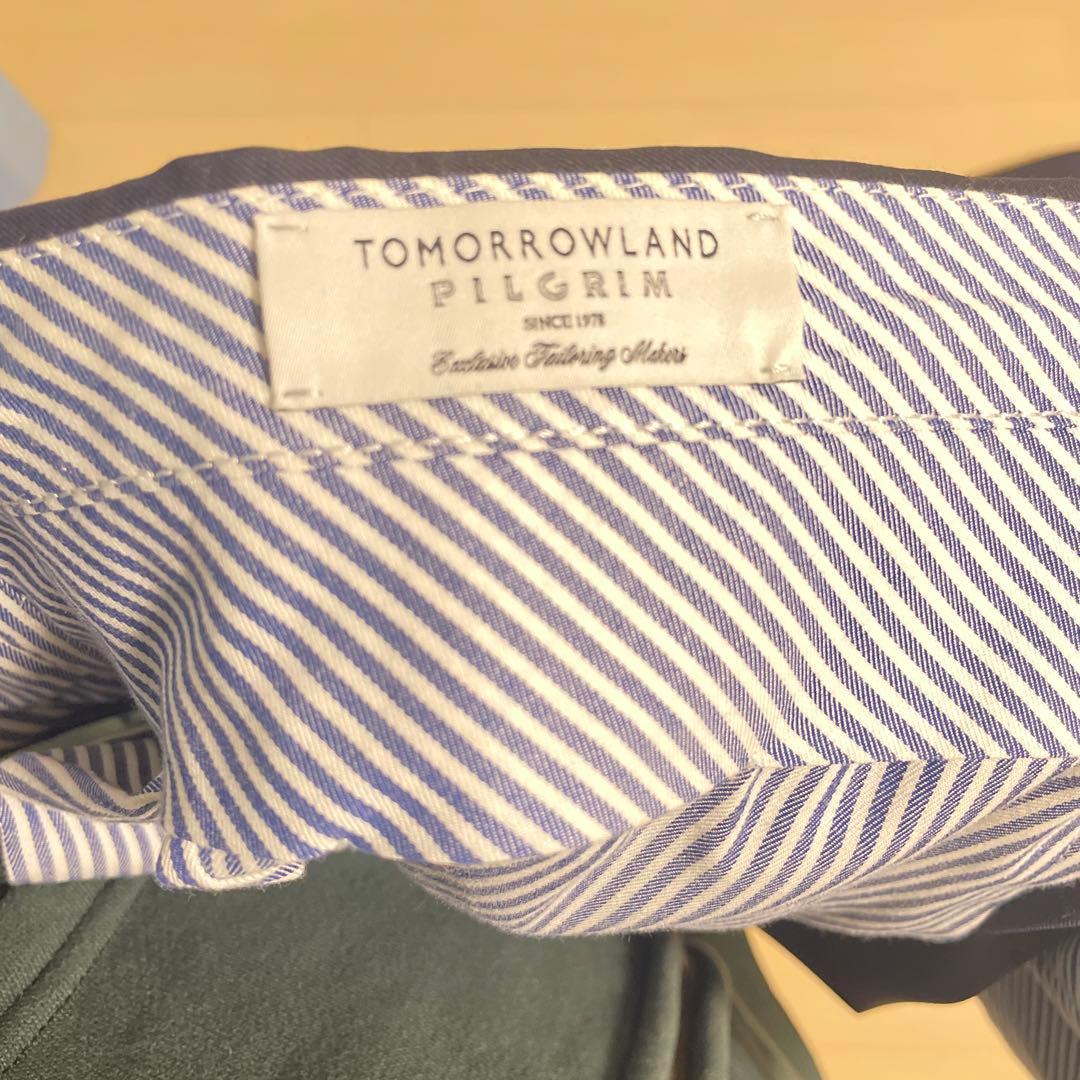 トゥモローランド　ネイビー ストライプ スーツ セット