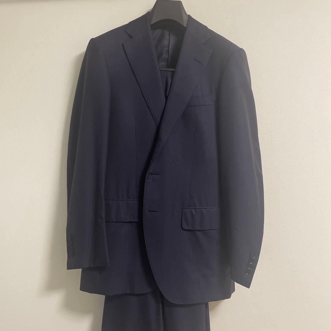 トゥモローランド　ネイビー ストライプ スーツ セット