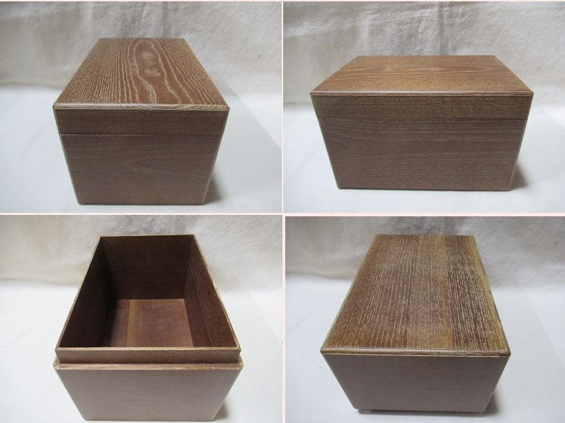 茶道具　桑製茶箱　中の道具皆揃い