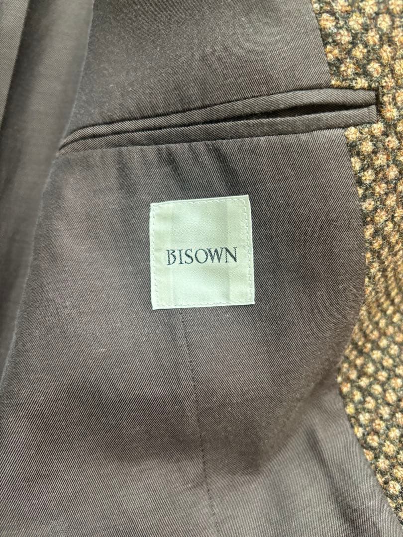 BISOWN HEAVY WOOL 2B JACKET サイズ3