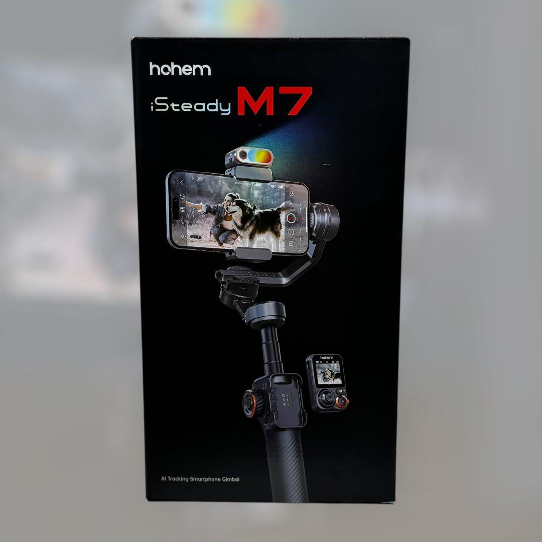 hohem スマートフォン用ジンバル M7 ブラック