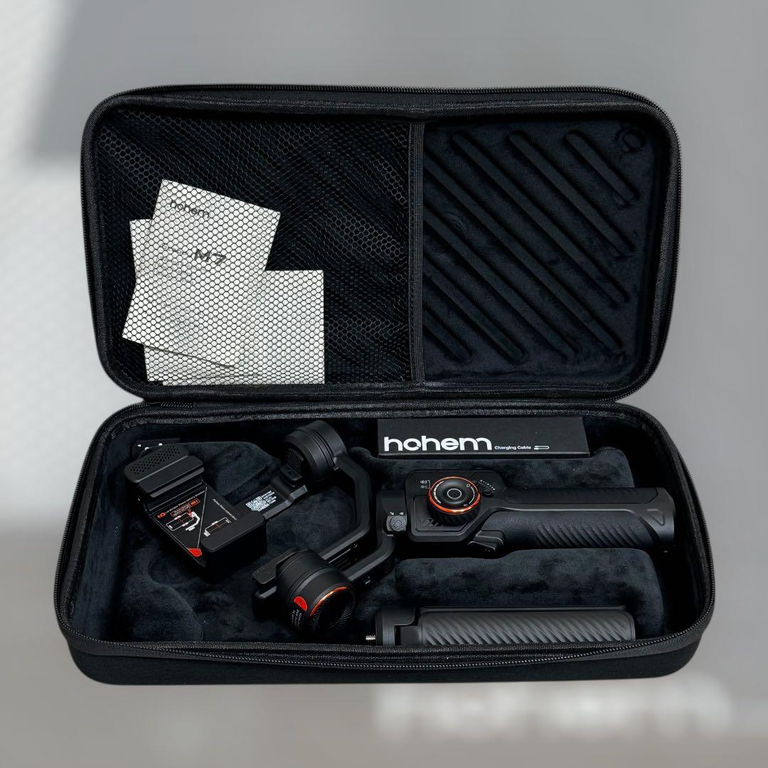 hohem スマートフォン用ジンバル M7 ブラック