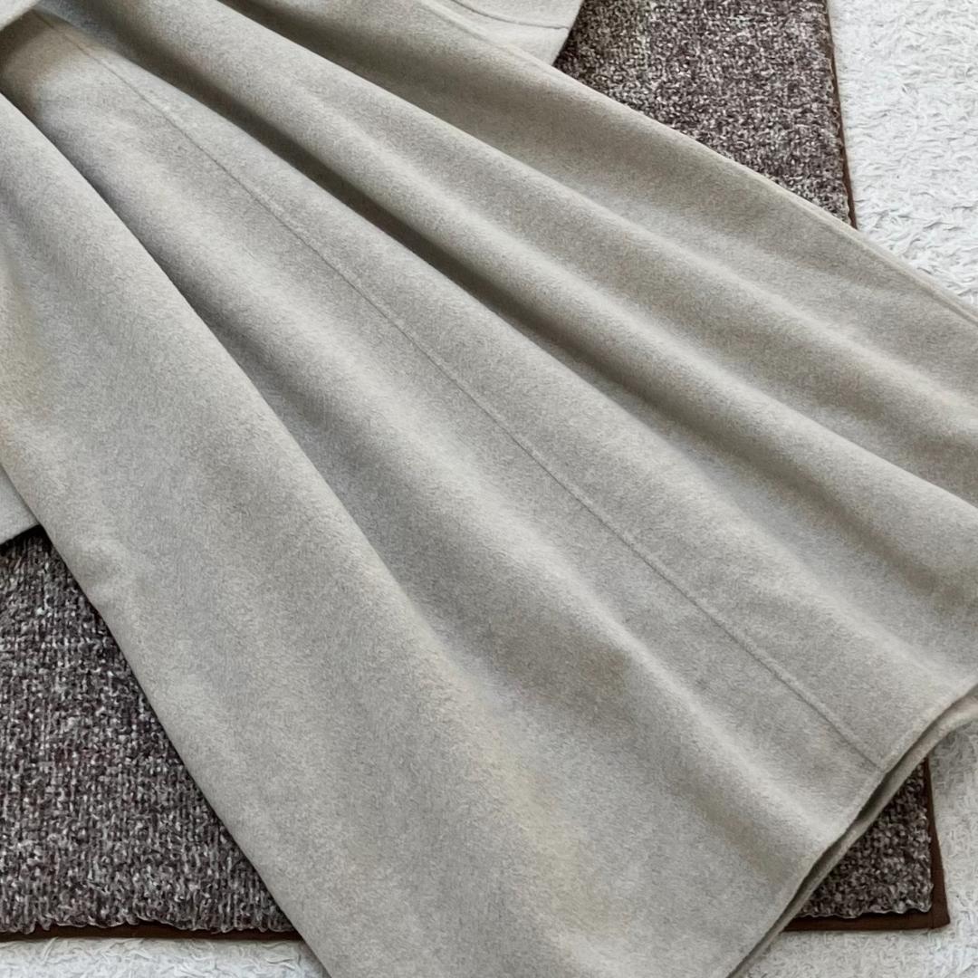 極美品✨ノーブル super160ショールカラーリバーコート ベルト 38 M