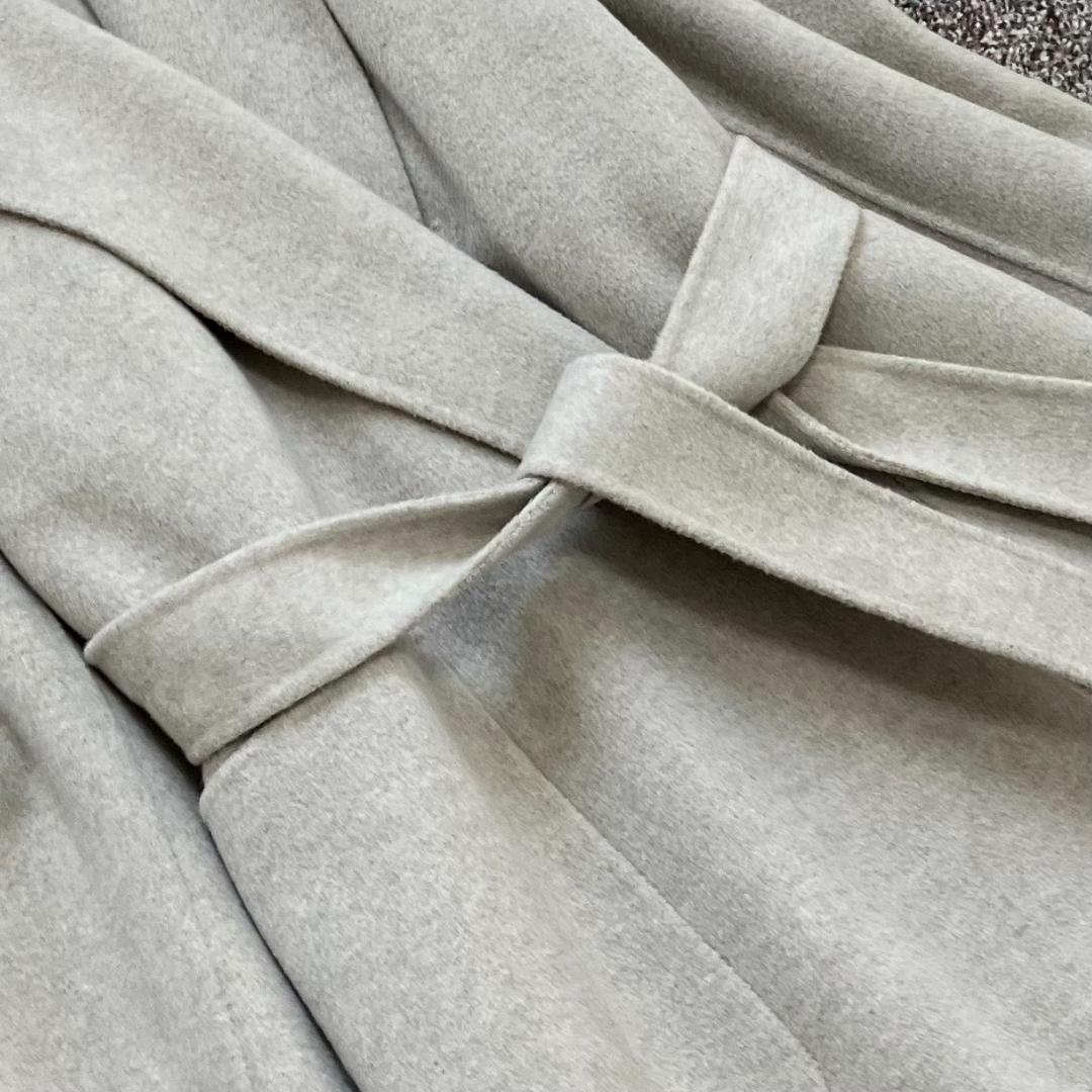 極美品✨ノーブル super160ショールカラーリバーコート ベルト 38 M