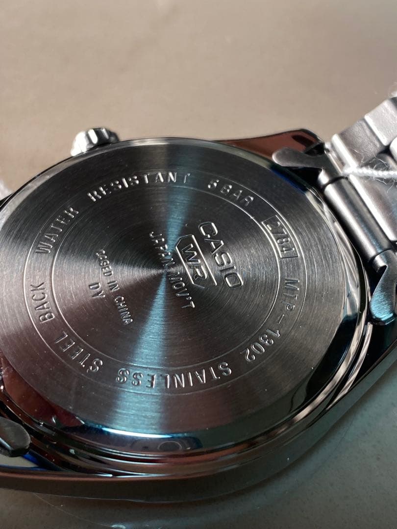 CASIO アイスブルー　メンズ