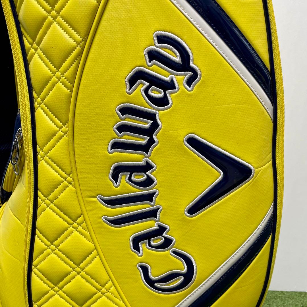 Callaway キャディバッグ 黄色 レディース コンパクトモデル ゴルフ