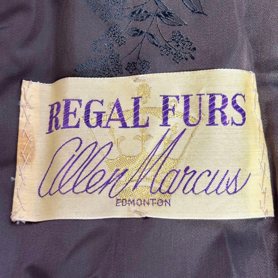 ✨美品✨最高級 REGAL FURS ロングコート リーガルファー ブラウン