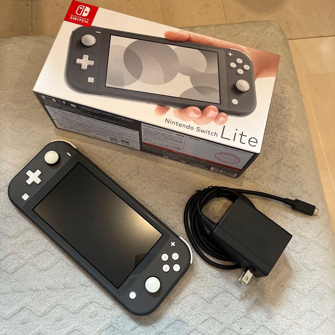 Nintendo Switch Lite グレー スイッチ ライト